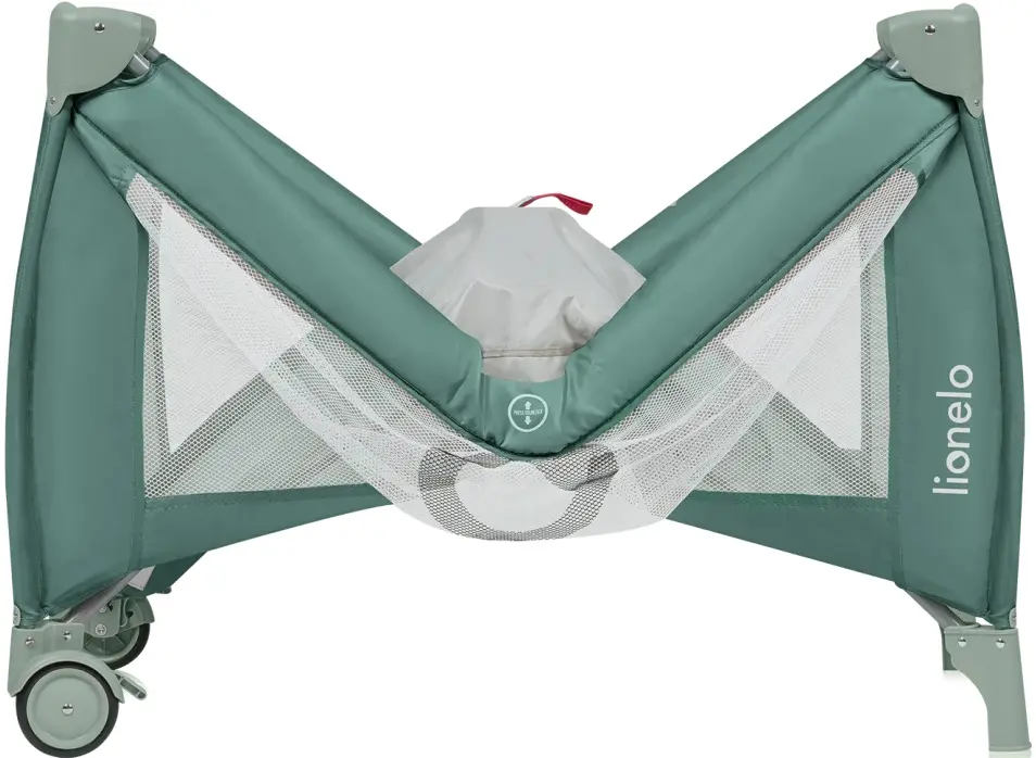 Манеж-кровать Lionelo Stefi Plus (Green Olive)