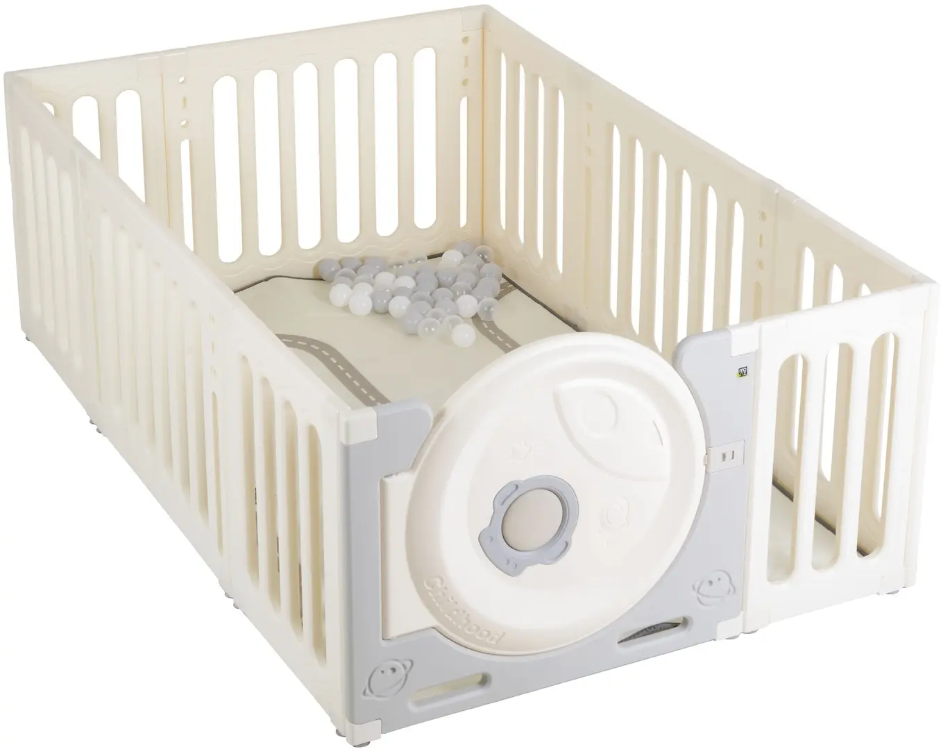 Manej Moni Cubby Land (White)