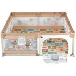 Манеж Moni GameZone 150x200cm (Beige) Thumb