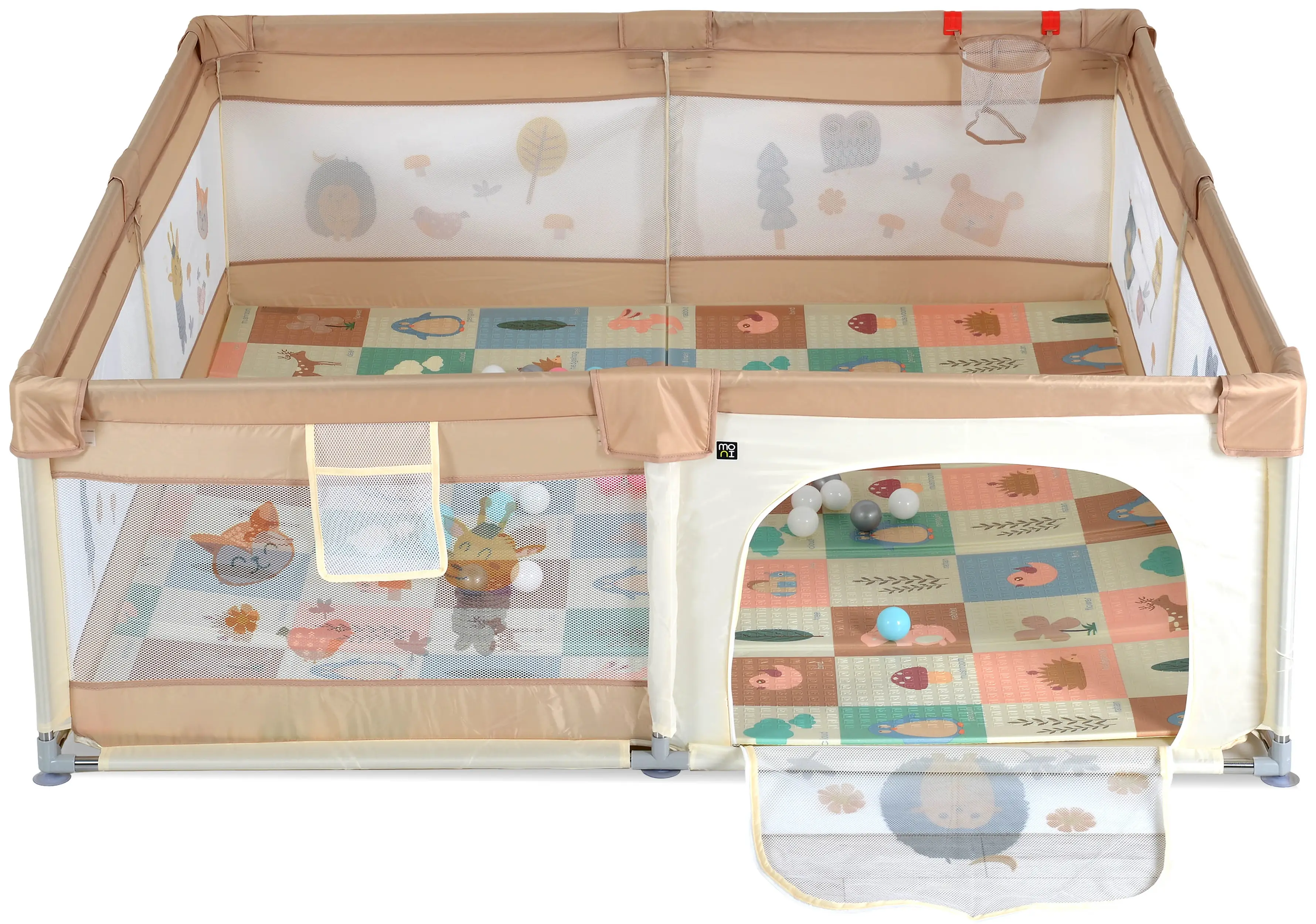 Манеж Moni GameZone 150x200cm (Beige)