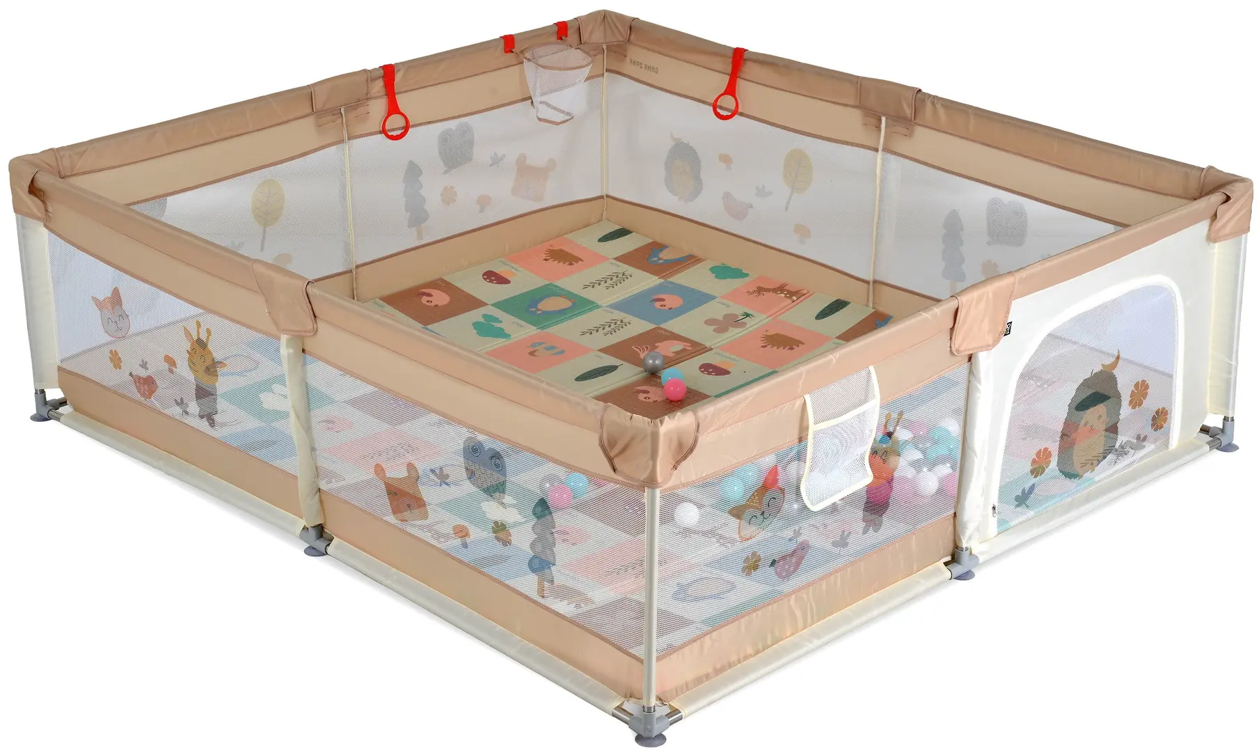 Манеж Moni GameZone 150x200cm (Beige)