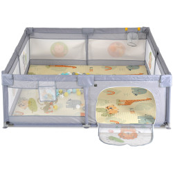 Манеж Moni GameZone 150x200cm (Grey) Thumb