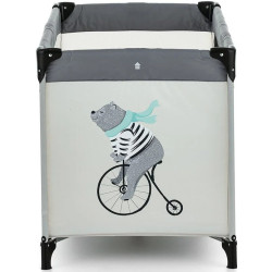 Manej-patuc Petite&Mars Nyja Teddy Biker (Grey) Thumb