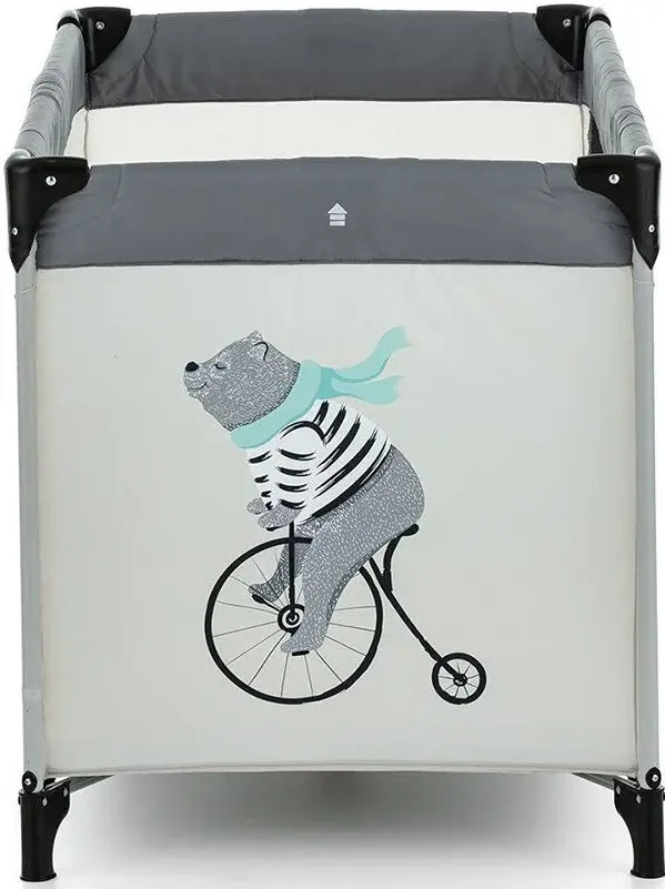 Manej-patuc Petite&Mars Nyja Teddy Biker (Grey) - 2