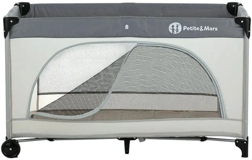 Manej-patuc Petite&Mars Nyja Teddy Biker (Grey)
