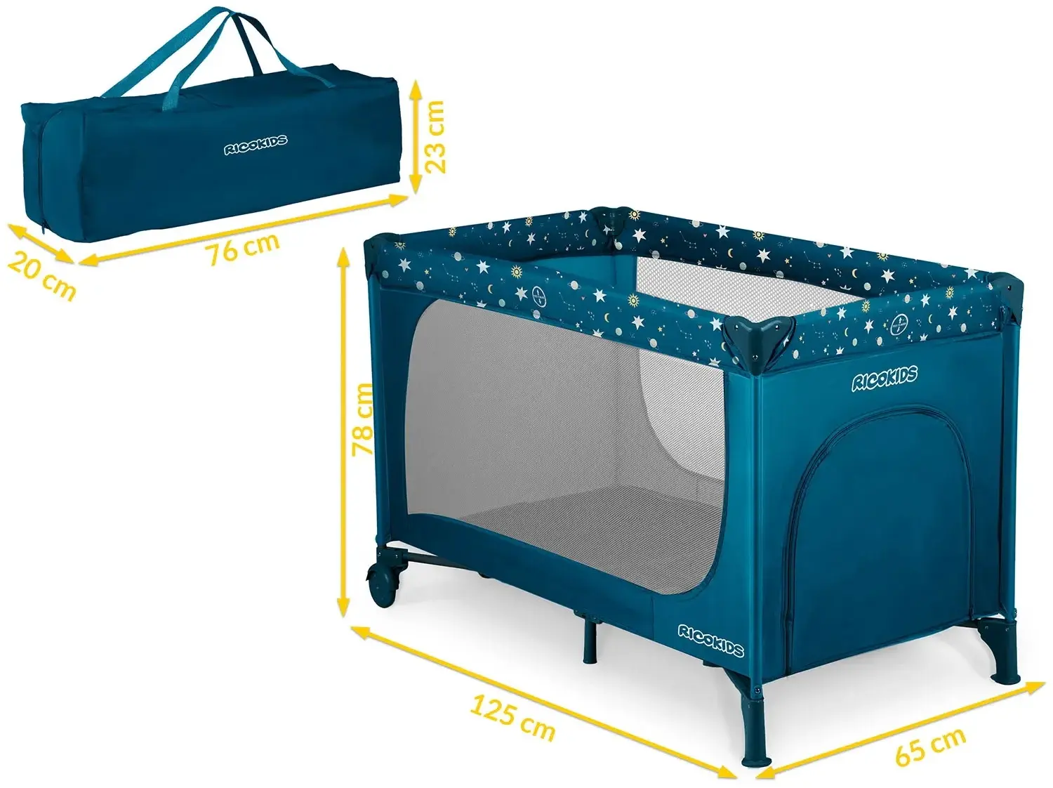 Manej-patuc Ricokids RK-240 (Navy Blue) - 9