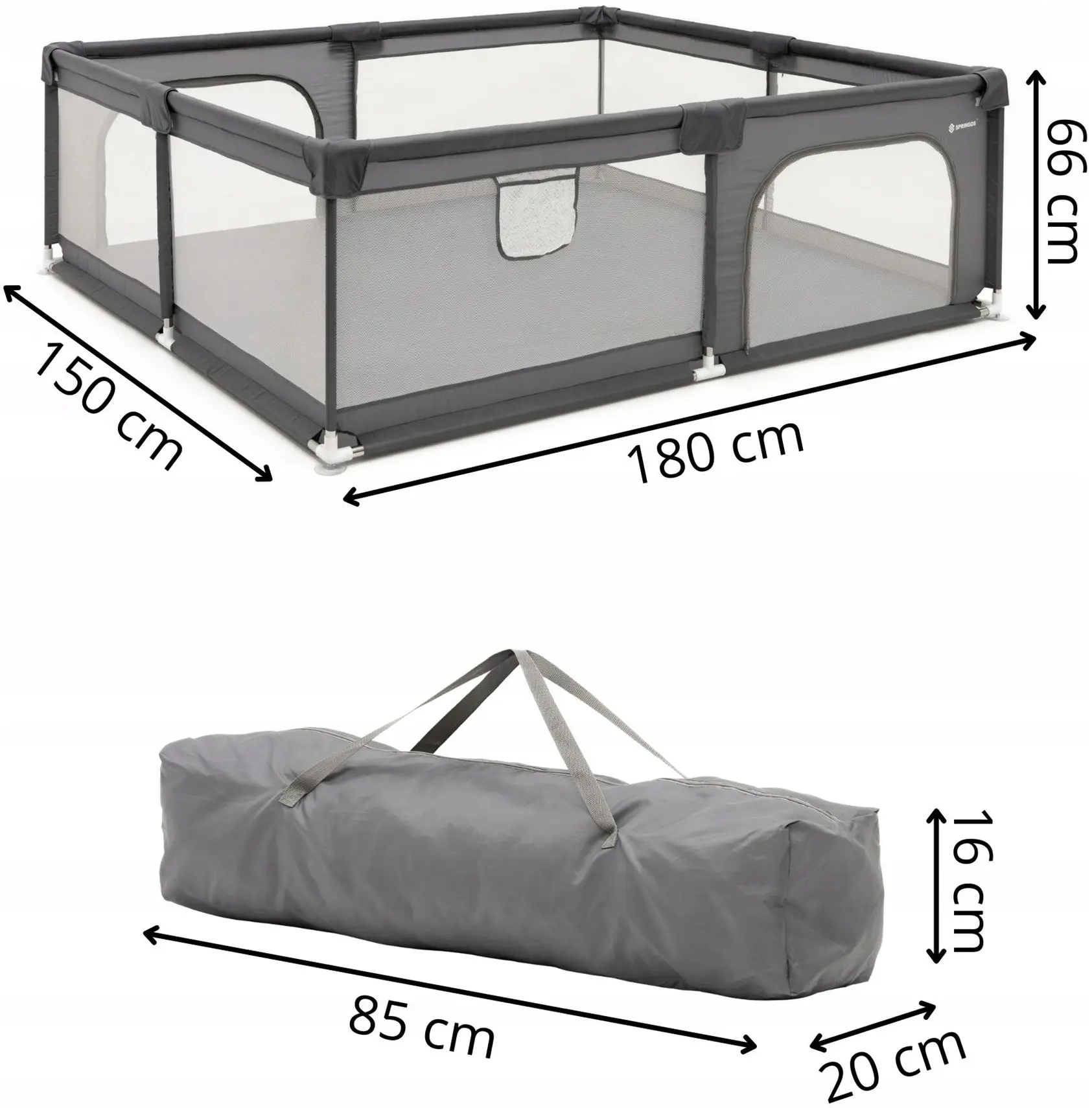 Manej Springos HA7528 (Grey) - 8