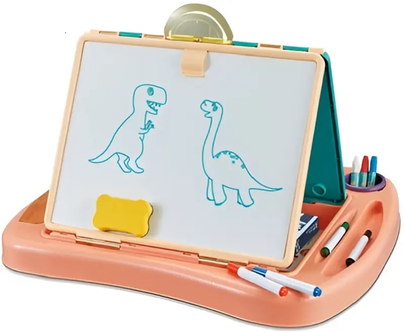 Tabla de desen Board Games Drawing Learning Board My Art Centre Play Set 8830 (Orange)