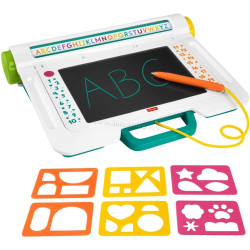 Tabla pentru desen Fisher-Price Learn and Doodle JDL70 (White/Green)
