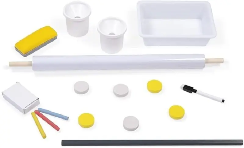 Tabla pentru desen Janod J09630 (Yellow/Grey) - 4