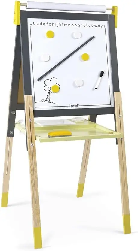 Tabla pentru desen Janod J09630 (Yellow/Grey)