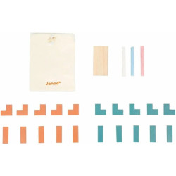 Tabla pentru desen Janod J09638 (Natural/Blue) Thumb