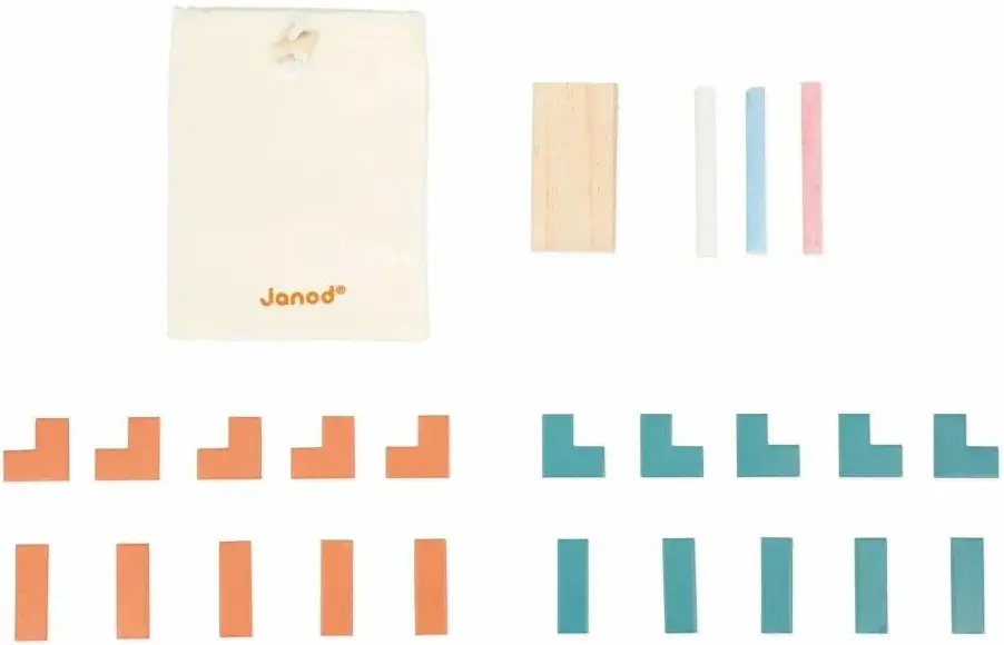 Tabla pentru desen Janod J09638 (Natural/Blue) - 7