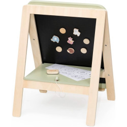 Tabla magnetica pentru desen 2in1 Viga Toys PolarB 44258 (Wood/Green) Thumb