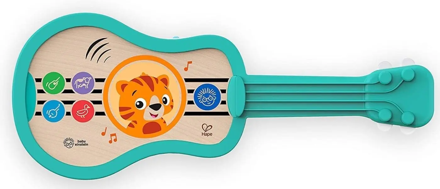 Jucarie muzicala Baby Einstein/Hape Ukulele fermecat