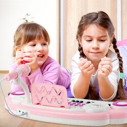 Детский синтезатор Costway TM10017PI (Pink/White) Thumb