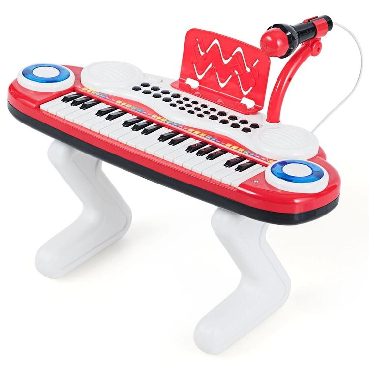 Sintetizator pentru copii Costway TM10017RE (Red)