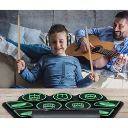 Set de tobe electronice Costway MU10093DE-GN (Black/Green) Thumb