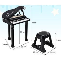 Пианино Costway TM10060DK (Black) Thumb