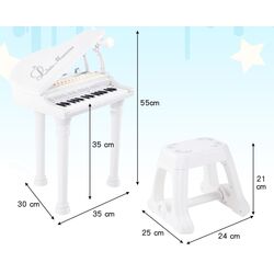 Пианино Costway TM10060WH (White) Thumb