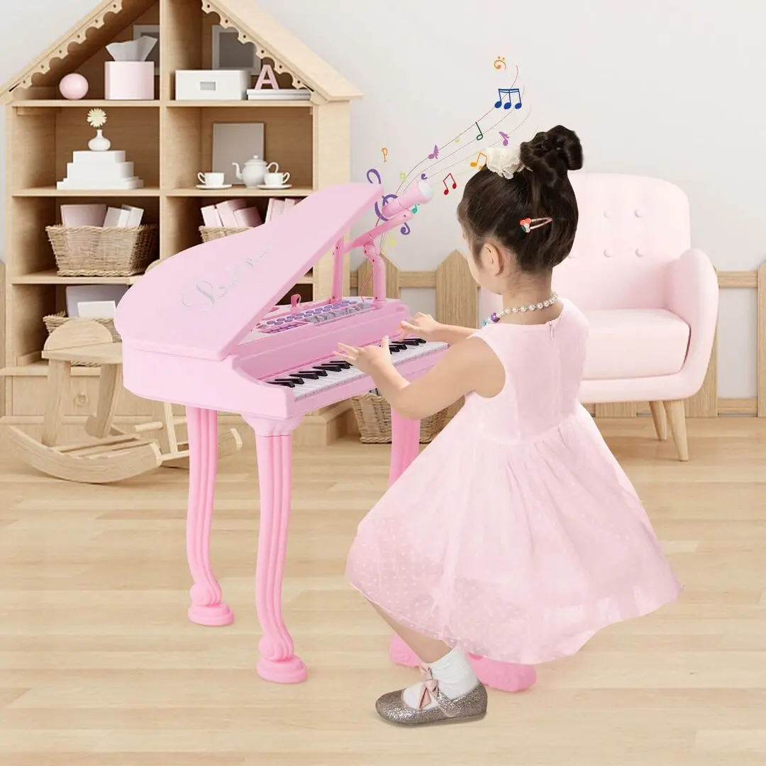 Пианино Costway TM10061PI (Pink) - 5