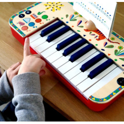 Детский синтезатор Djeco DJ06023 (Red) Thumb