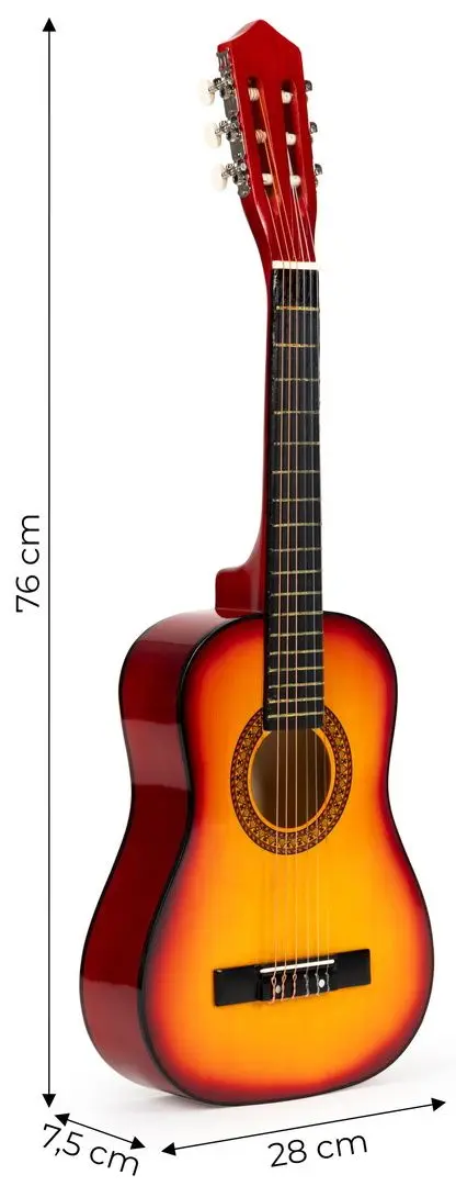 Детская гитара Ecotoys Classic HX18022-30 (Natural) - 2