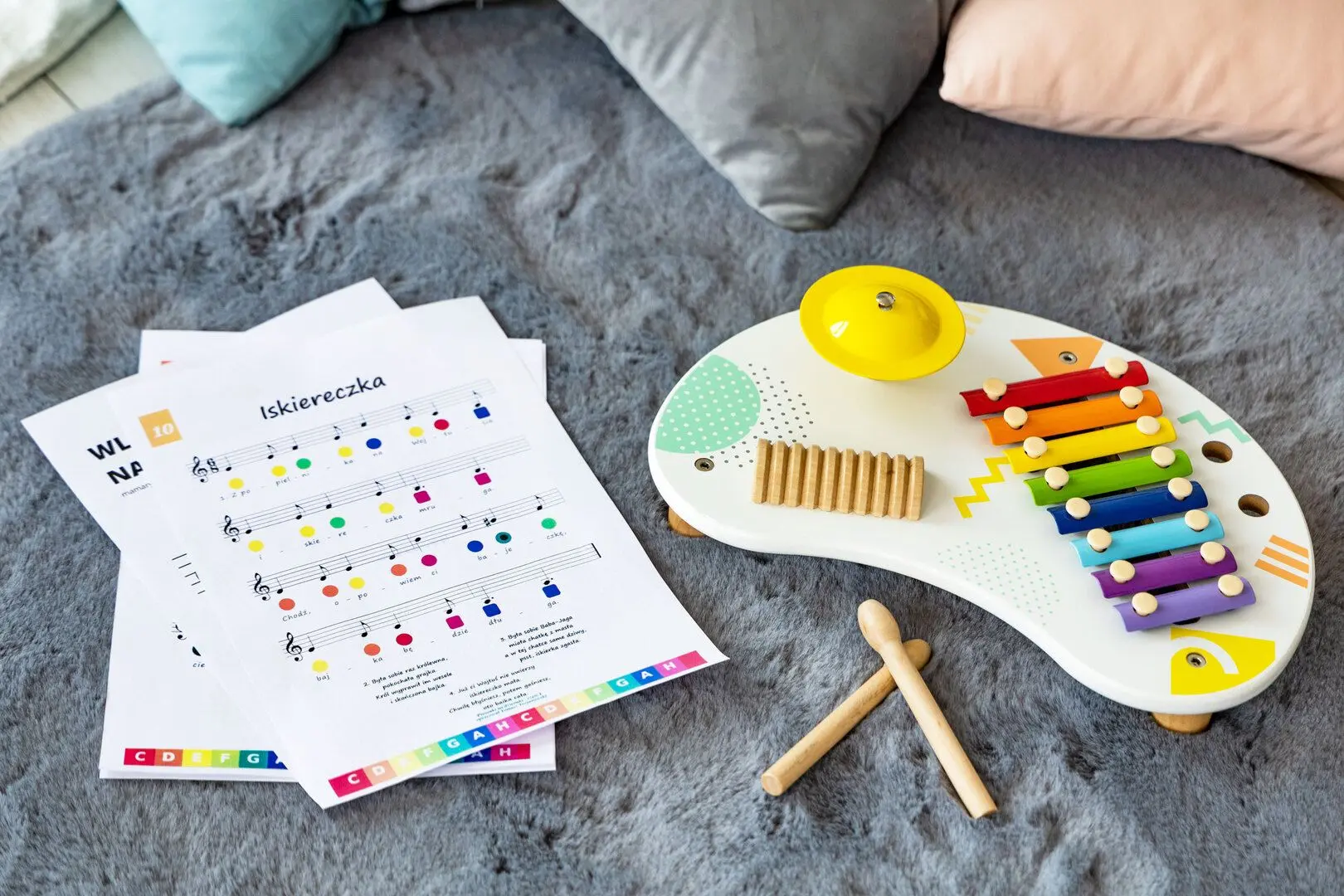 Jucarie muzicala EcoToys 3655 (White)