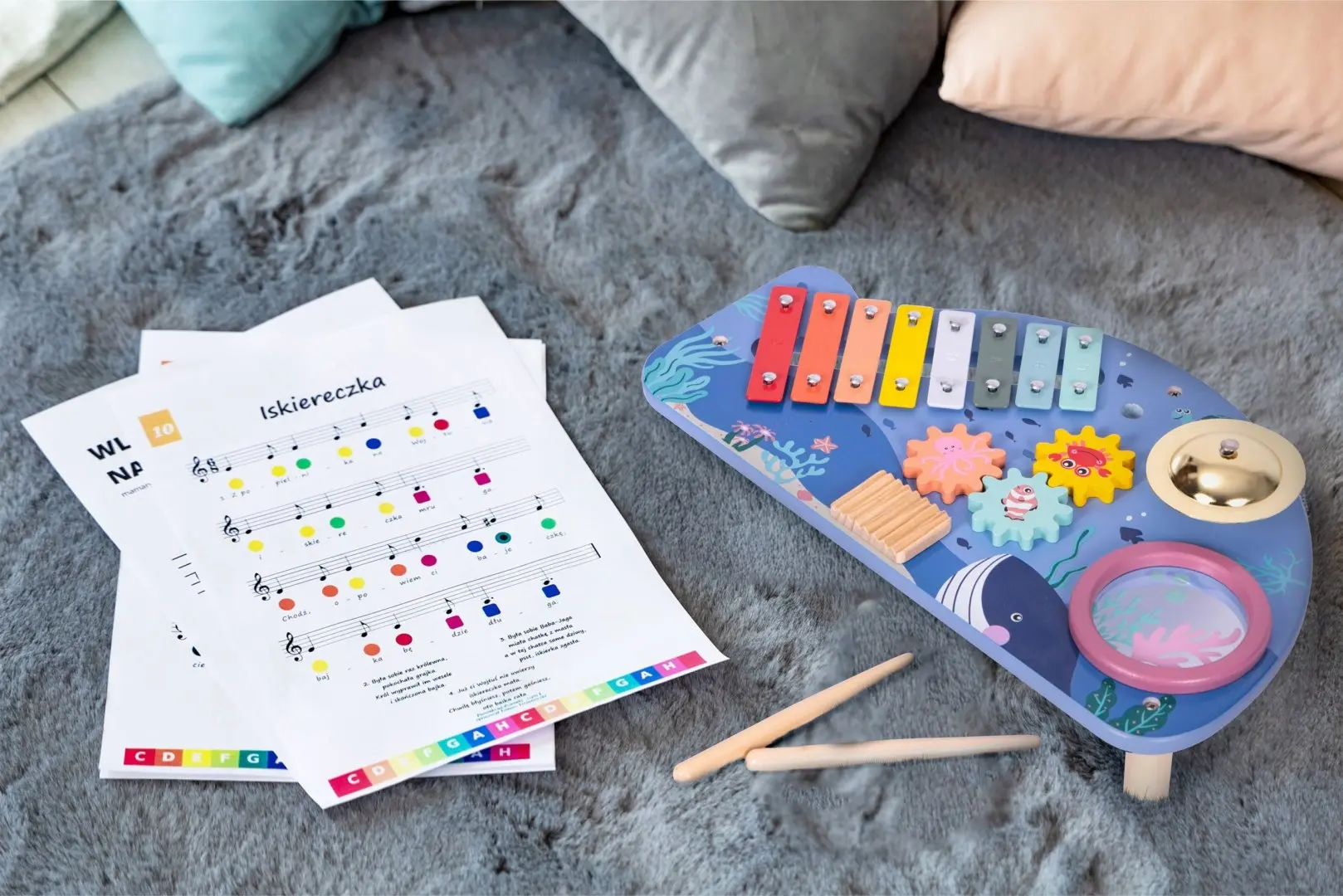 Jucarie muzicala Ecotoys TL204013 (Blue)