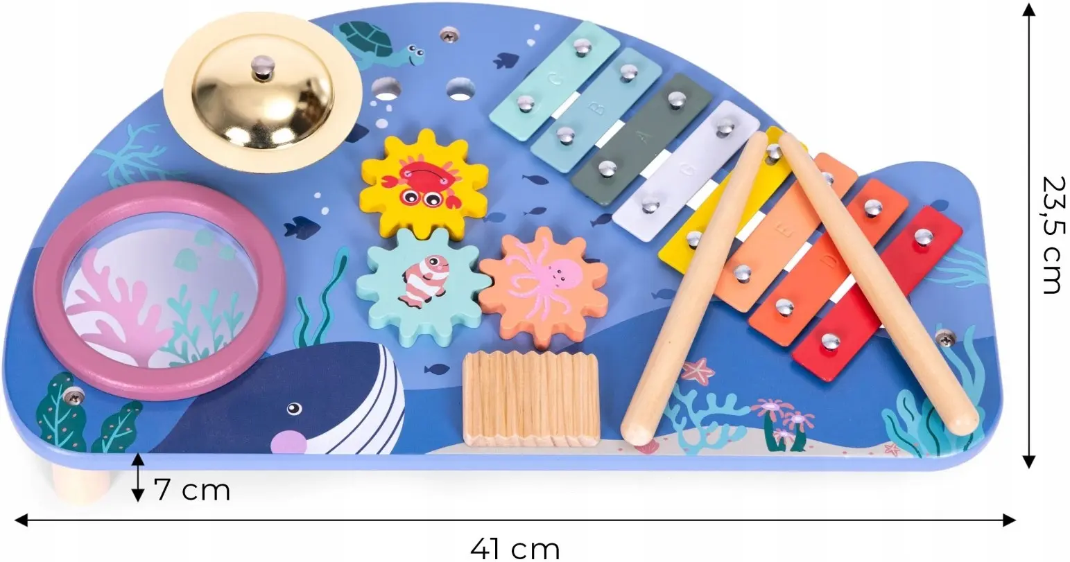 Jucarie muzicala Ecotoys TL204013 (Blue)