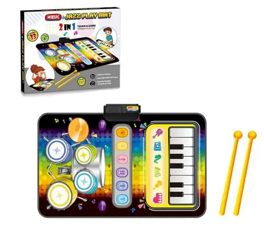 Covoraș muzical Essa Toys Pian 757-58 (Multicolor)