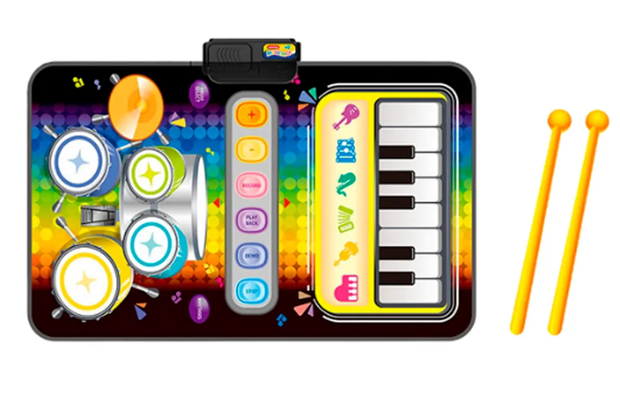 Covoraș muzical Essa Toys Pian 757-58 (Multicolor)