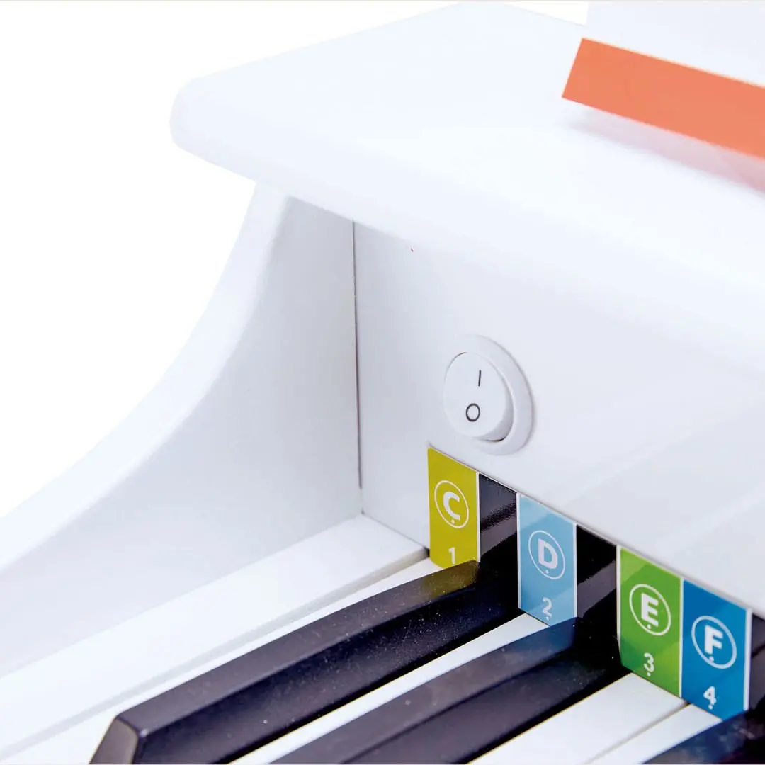 Детский рояль со стульчиком Hape Deluxe E0338 (White)