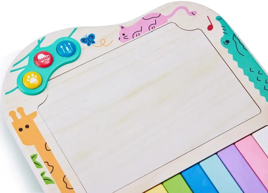 Jucarie interactiva Hape Dynamic Pixel Piano (Wood/Green)