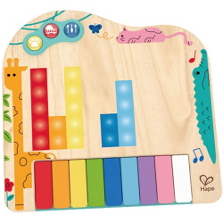 Jucarie interactiva Hape Dynamic Pixel Piano (Wood/Green) Thumb