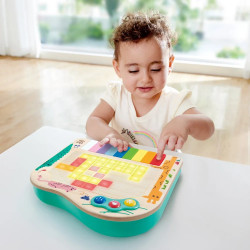 Jucarie interactiva Hape Dynamic Pixel Piano (Wood/Green) Thumb