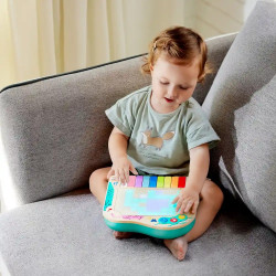 Jucarie interactiva Hape Dynamic Pixel Piano (Wood/Green) Thumb