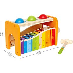 Xilofon Hape Pound and Tap Bench E0606 (Multicolor) Thumb