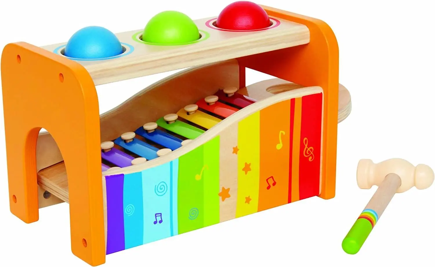 Xilofon Hape Pound and Tap Bench E0606 (Multicolor)
