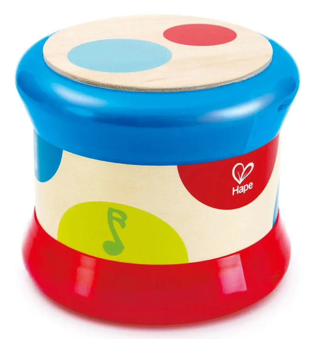 Jucărie muzicală Hape Drum E0333 (Blue/Red)