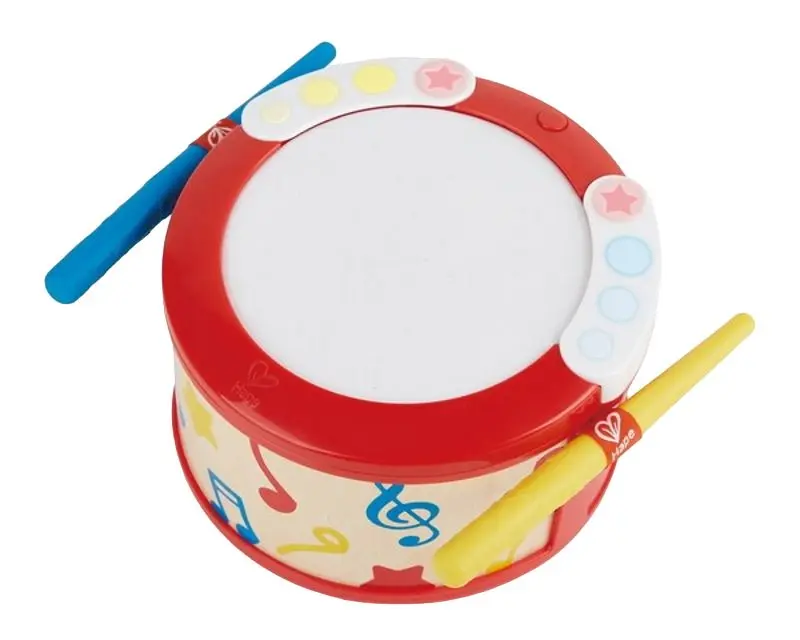 Jucarie muzicala Hape Drum E0620 (Red)