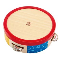 Jucarie muzicala Hape Tambourine E0607 (Multicolor)