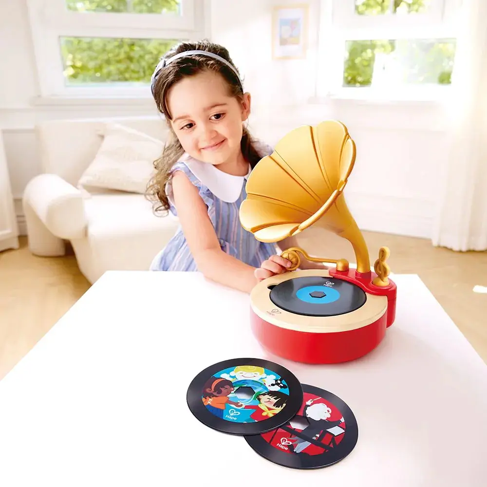 Fonograf Hape E0641 (Golden/Red)