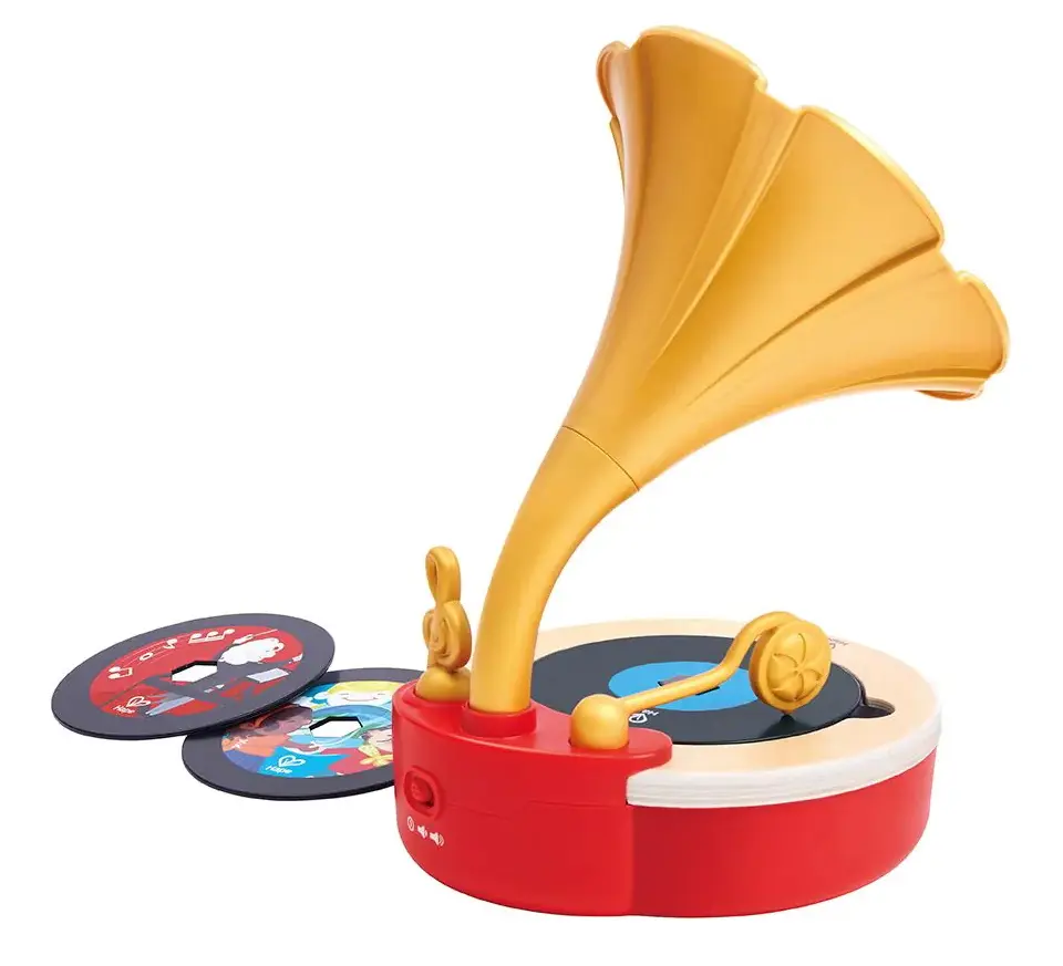 Fonograf Hape E0641 (Golden/Red)