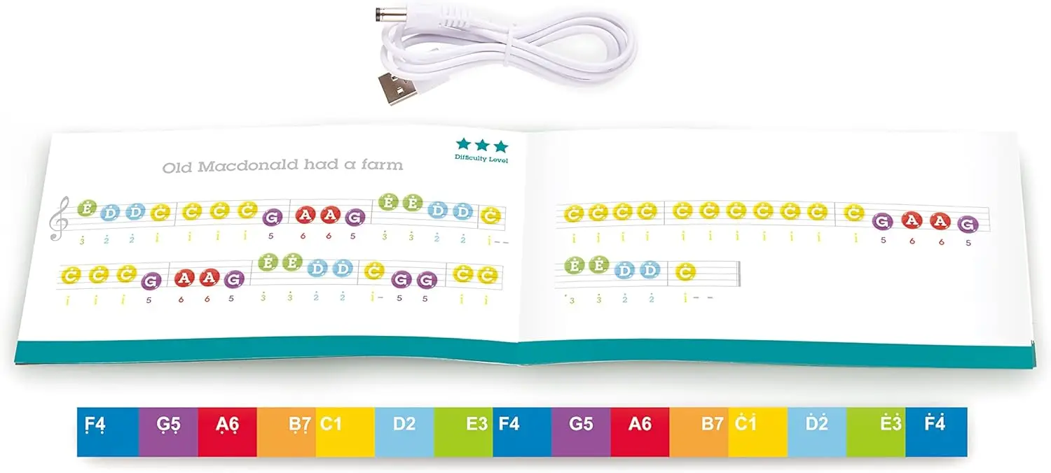 Pian Hape Learn with Lights E0630 (Red)