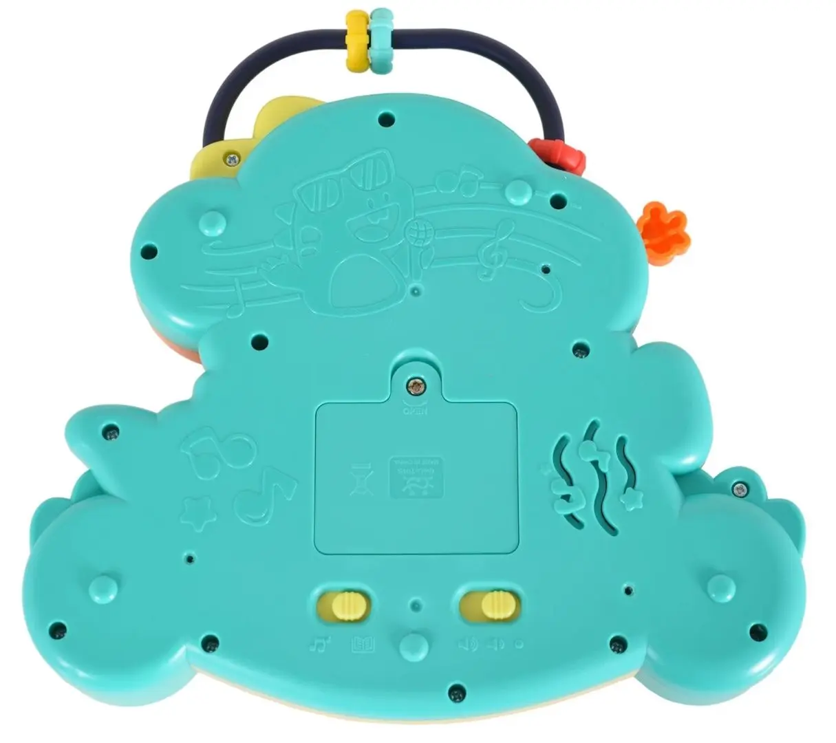 Jucarie mzicala 2in1 Hola Toys Discover Dinosaur HE8976 (Multicolor)