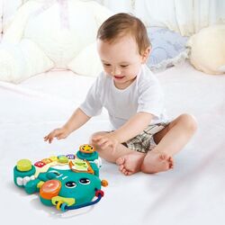 Jucarie mzicala 2in1 Hola Toys Discover Dinosaur HE8976 (Multicolor) Thumb