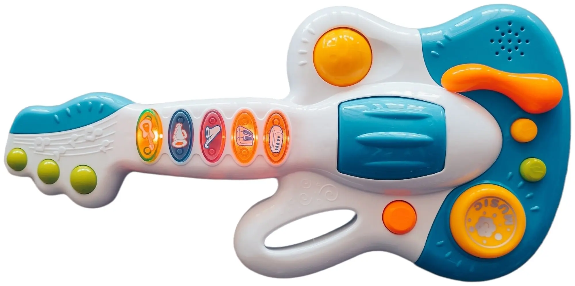 Jucarie muzicala Huanger HE0503 (White/Blue)