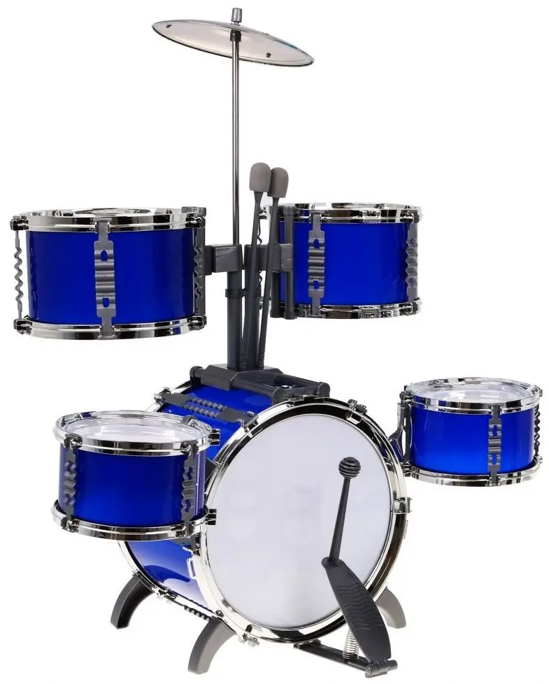 Tobe pentru copii Ramiz Jazz Drum N1 Series (Blue/Silver)