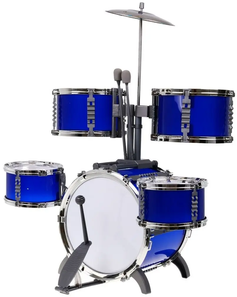Tobe pentru copii Ramiz Jazz Drum N1 Series (Blue/Silver)
